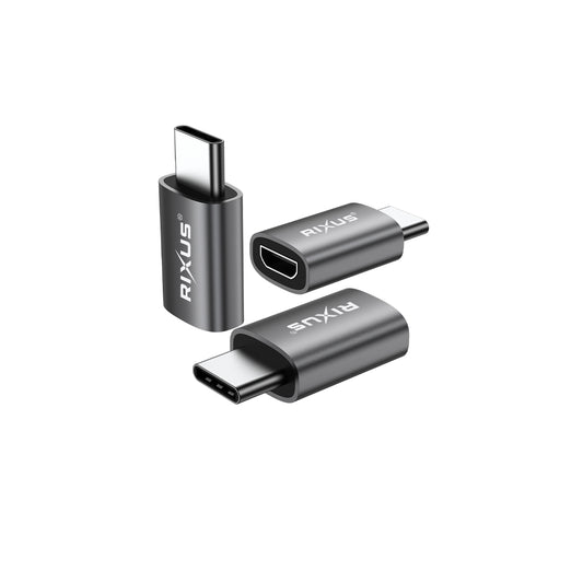 Rixus RXOTG04 USB-C auf Micro-OTG-Adapter (2er-Pack