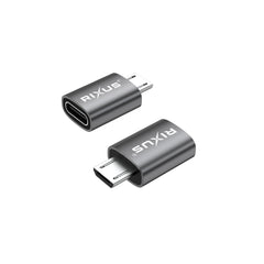 Rixus RXOTG05 Micro-USB-auf-USB-C-OTG-Adapter (2er-Pack