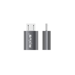 Rixus RXOTG05 Micro-USB-auf-USB-C-OTG-Adapter (2er-Pack