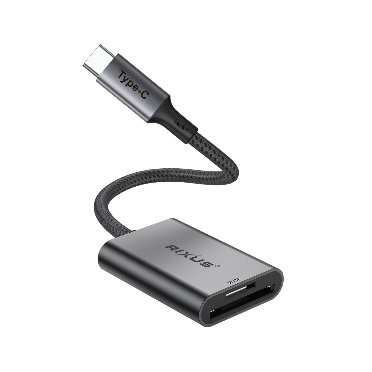 Rixus RXCR01 Typ C SD/TF-Kartenleser-Adapter