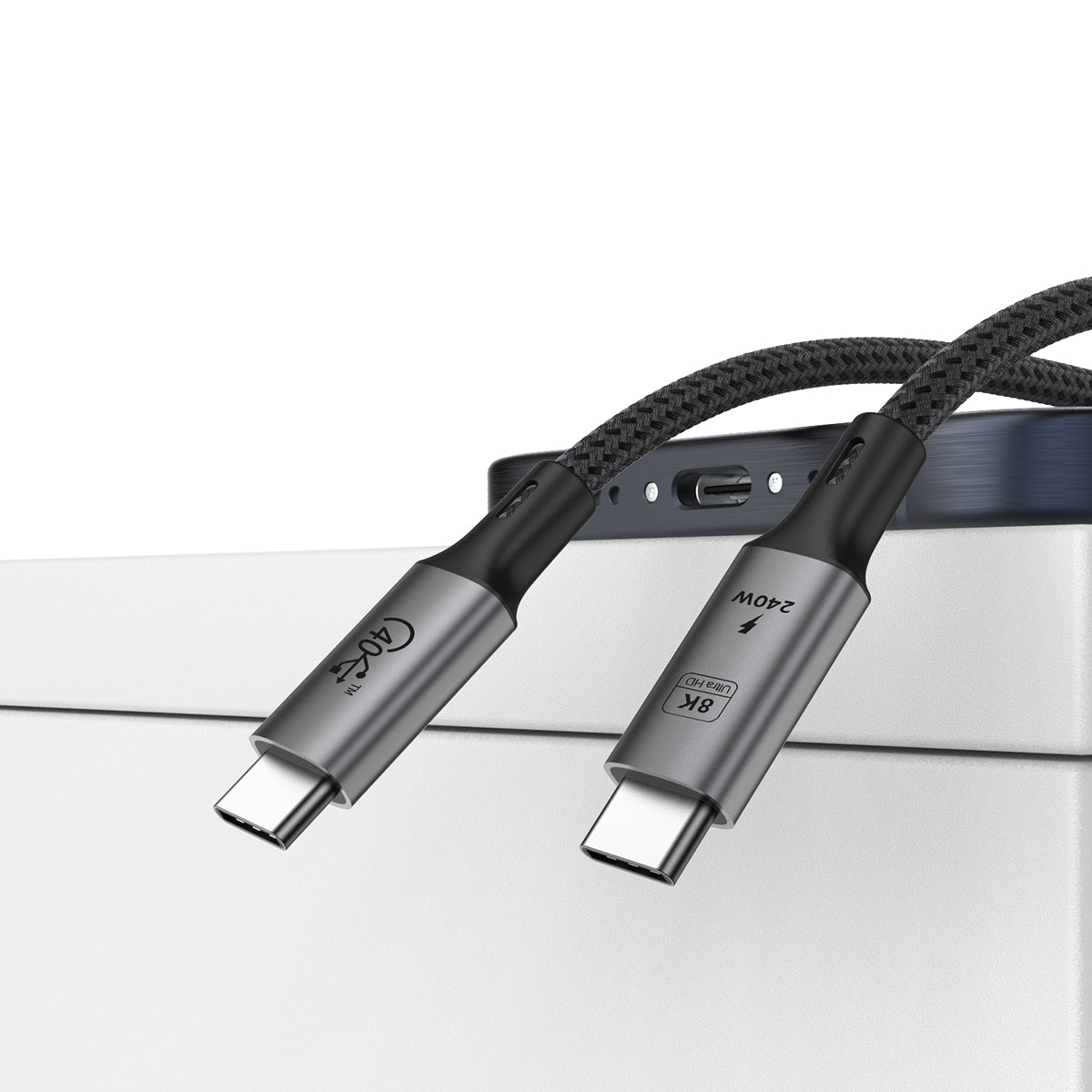 Rixus RXUC02 USB-C 4.0 To USB-C Cable