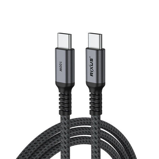 Rixus RXUC06 USB-C 2.0 To USB-C Cable
