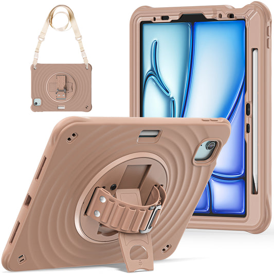 Rixus RXTC08 Anti Shock Case For iPad Pro 13" (2024) Latte