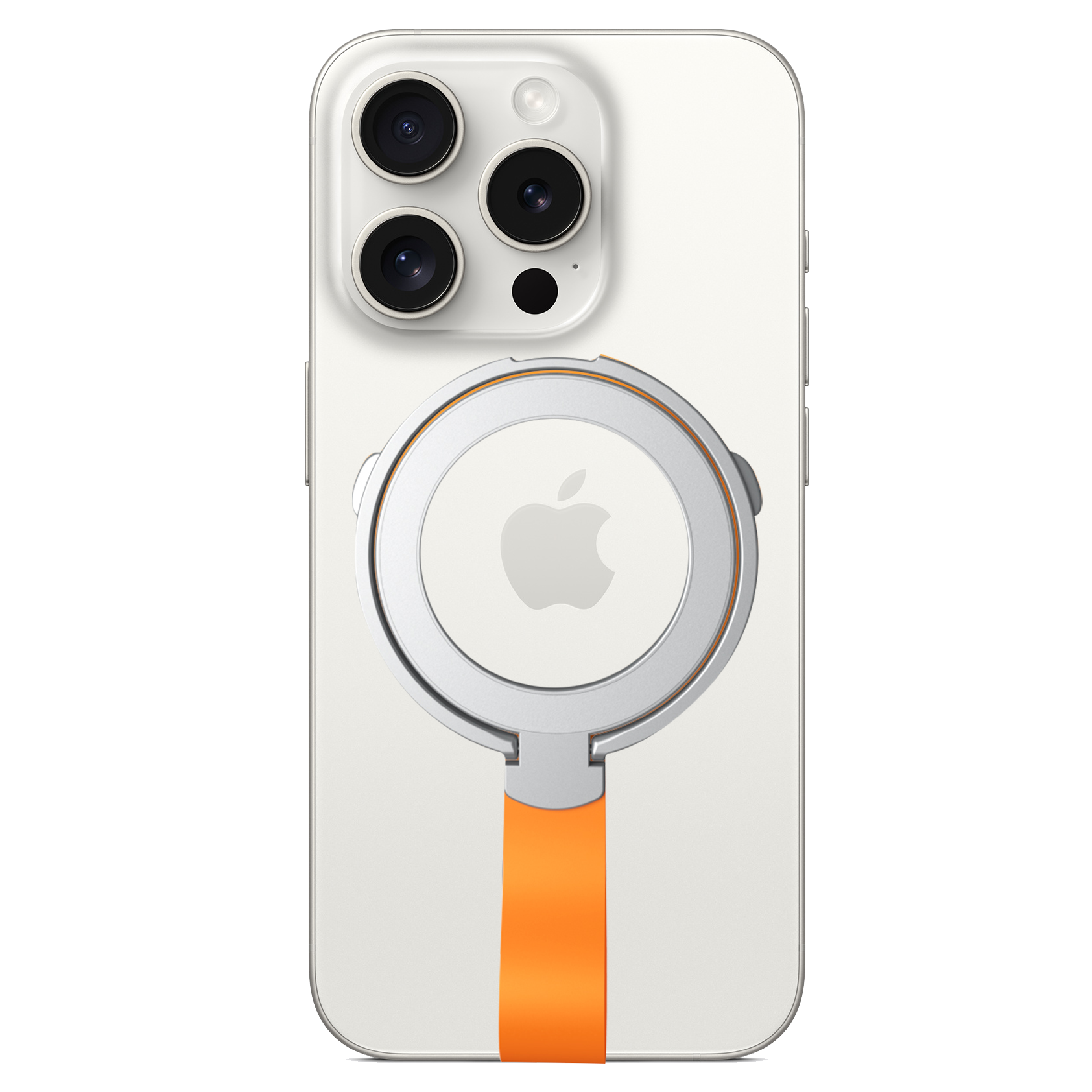 Rixus RXPH20SO Mobile Phone Holder With MagSafe + Orange