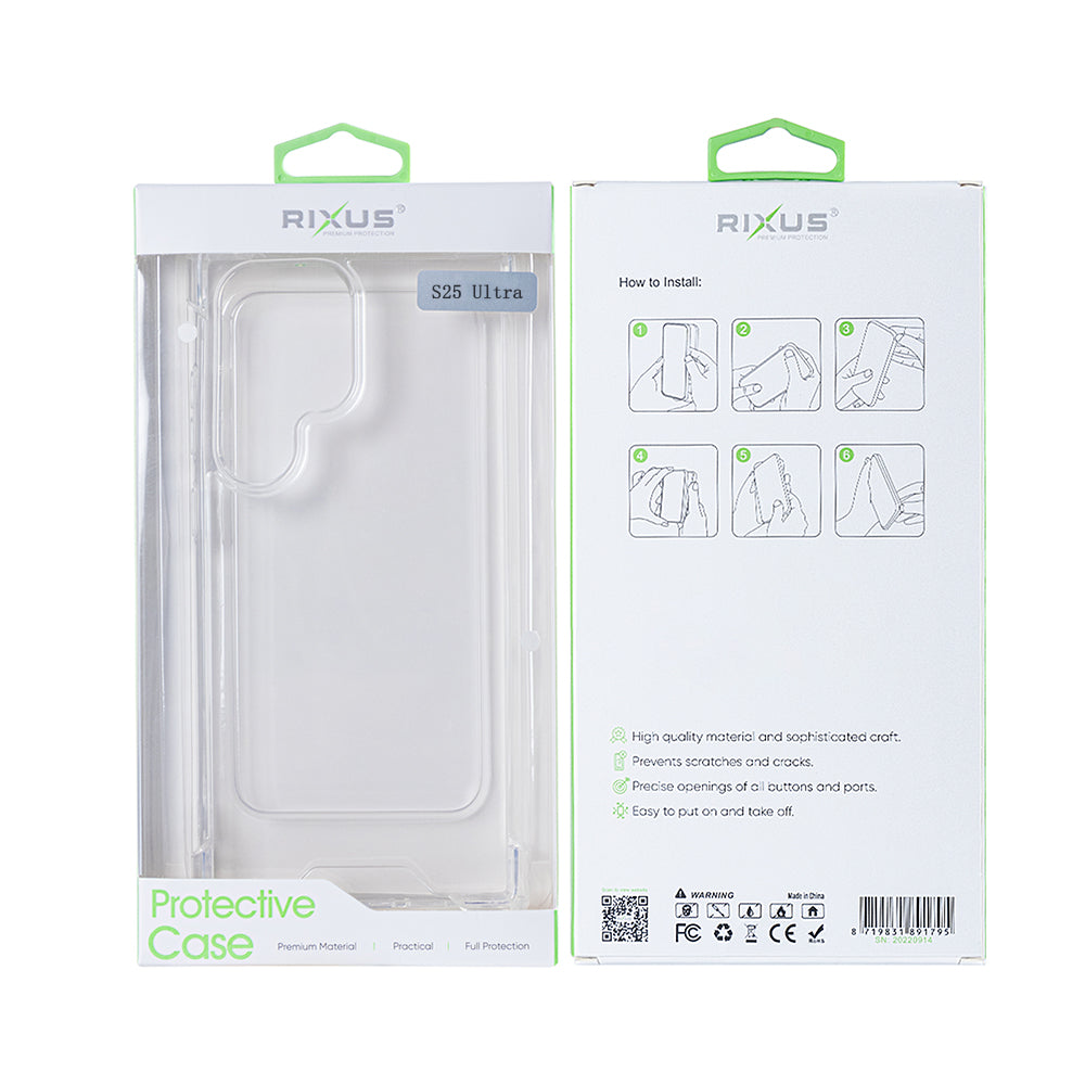 Rixus Anti-Burst Case For Samsung Galaxy S25 Ultra S938B