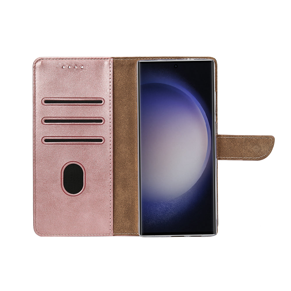 Rixus Bookcase For Samsung Galaxy S25 Ultra S938B