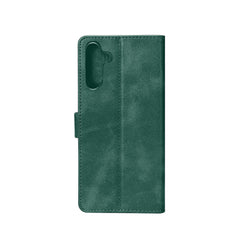 Rixus Bookcase For Samsung Galaxy A54 Dark