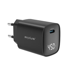 Rixus RXHC13 USB-C Netzteil mit Digitalanzeige