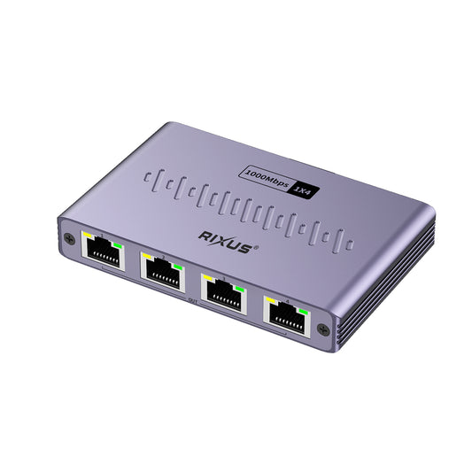 Rixus RXEA05 5-Ports Ethernet Switch Adapter