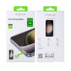 Rixus HD Full Cover Tempered Glass For Samsung Galaxy A26 A266B