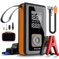Rixus RXAP05 4-in-1 Luftpumpe mit Starthilfe