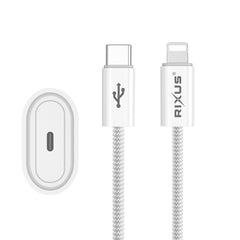 Rixus RXHC20L USB-C auf Lightning Schnellladekabel