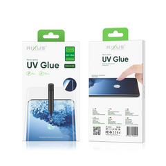 Rixus für Galaxy S24 Ultra S928B UV-Kleber Flüssigglas