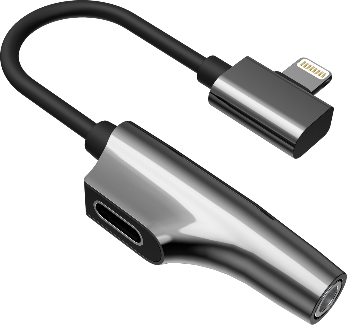 Rixus RXL07 Lade- und Audioadapterkabel für Lightning