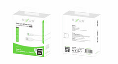 Rixus RXU81C USB-Kabel Fast-Kabel-Serie für Typ C