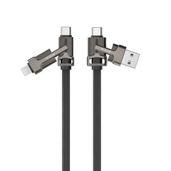 Rixus RXUC41 Flach geflochtenes Multi-Kabel