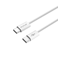 Rixus RXUC15C USB-C auf USB-C Nylon-geflochtenes Kabel