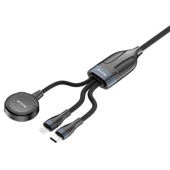 Rixus RXUC31 3-in-1 Lade-/Datenkabel für Uhr & Telefon