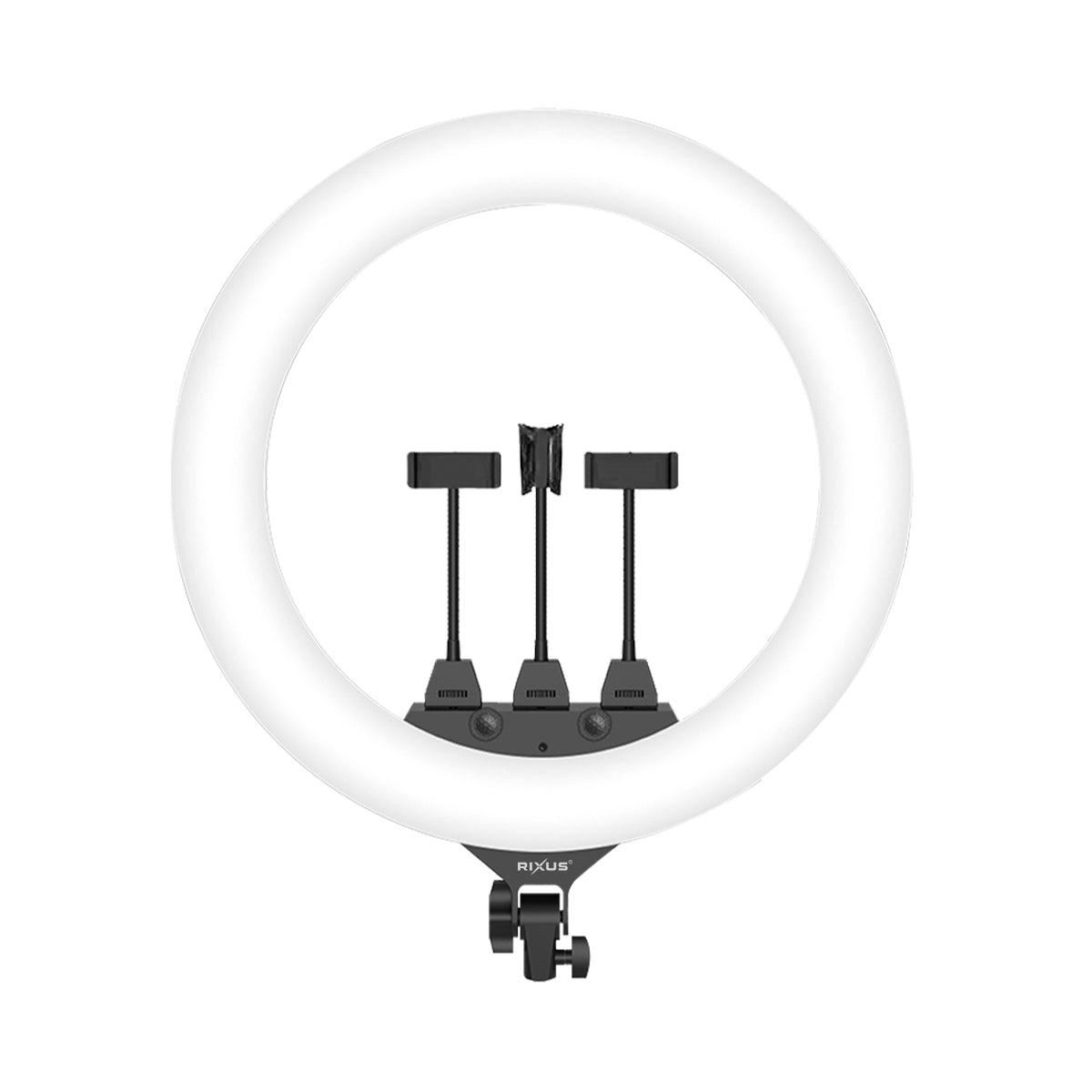 Rixus RXLG22 Selfie-Ringlicht und Haltestab 22 Zoll