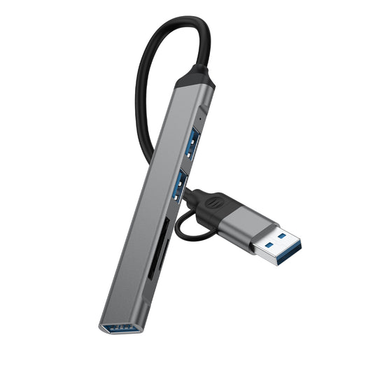 Rixus RXHU05 USB Typ C 2-1 Hub Multiport Adapter