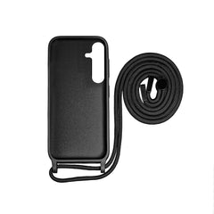 Rixus For Samsung Galaxy S24 5G S921B TPU Necklace Cord Cover