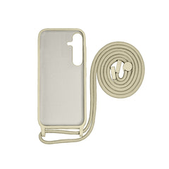Rixus For Samsung Galaxy S24 Plus 5G S926B TPU Necklace Cord Cover