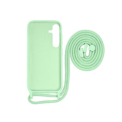 Rixus für Samsung Galaxy S24 Plus 5G S926B TPU Halsketten-Kordel Hülle Matcha