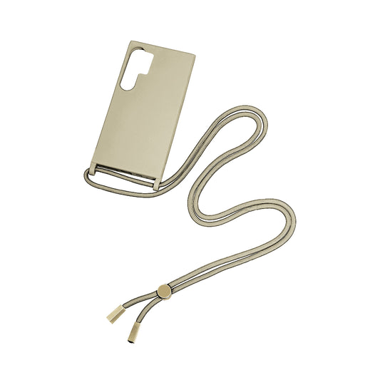 Rixus For Samsung Galaxy S24 Ultra 5G S928B TPU Necklace Cord Cover