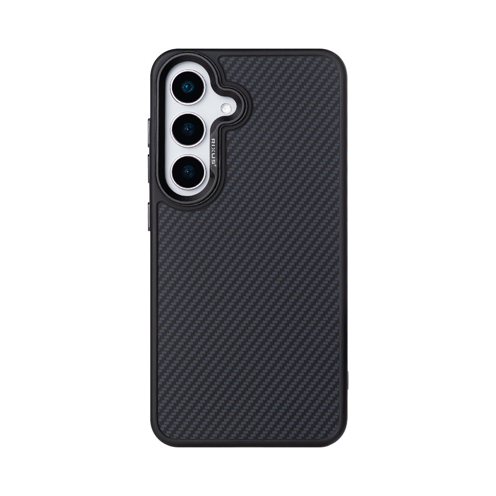 Rixus Mag Carbon With MagSafe For Samsung Galaxy S25 S931B