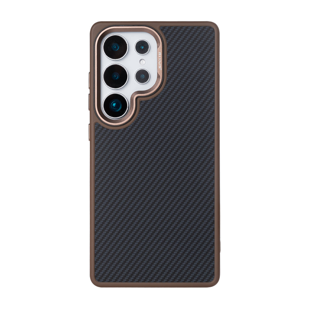 Rixus Mag Carbon With MagSafe For Samsung Galaxy S25 Ultra S938B