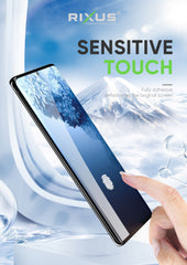 Rixus UV-Kleber gehärtetes Glas für Samsung Galaxy S8 G950F, S9 G960F