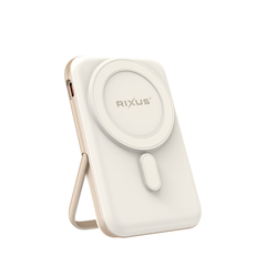 Rixus RXPB37 Tragbare magnetische Powerbank 10.000 mAh mit Ständer